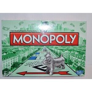 Hasbro Monopoly with the CAT & Dog Original Traditional Board game NEW